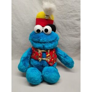 1999 Tyco Jim Henson Cookie Monster Plush NOT WORKING Missing Trumpet Display PC
